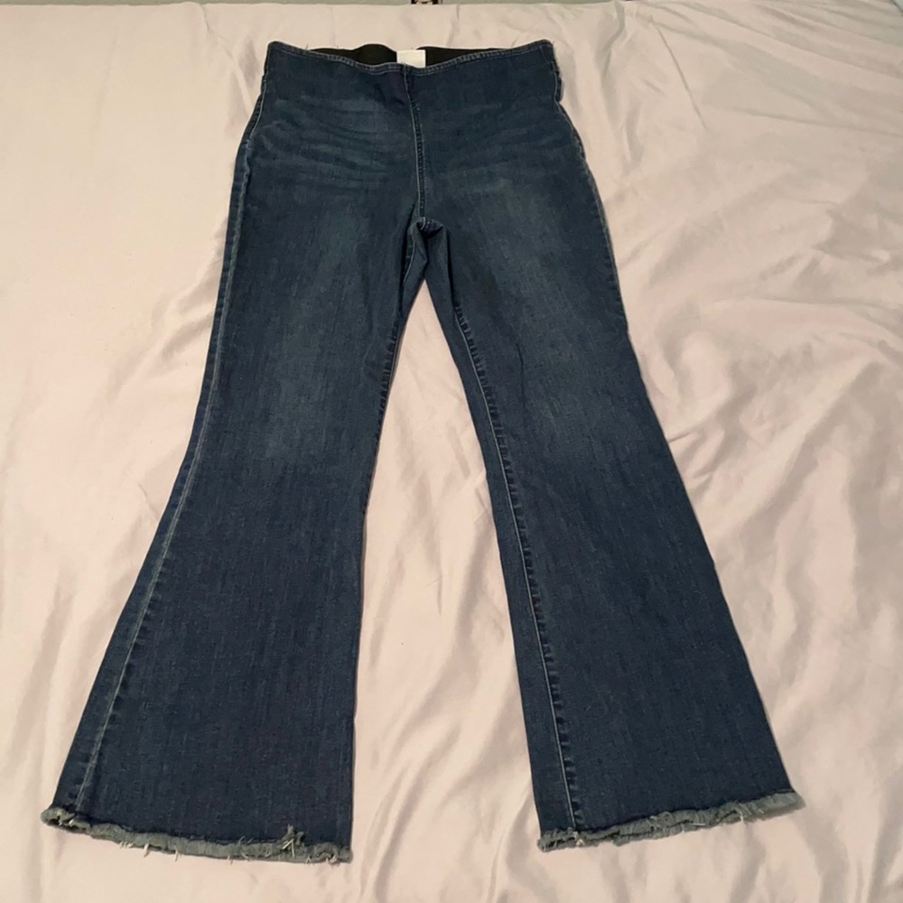 Knox Rose flare leg jeans